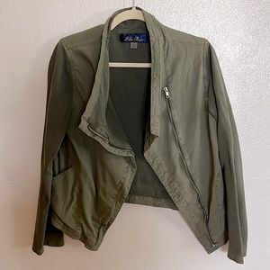 Forest Green zip up jacket